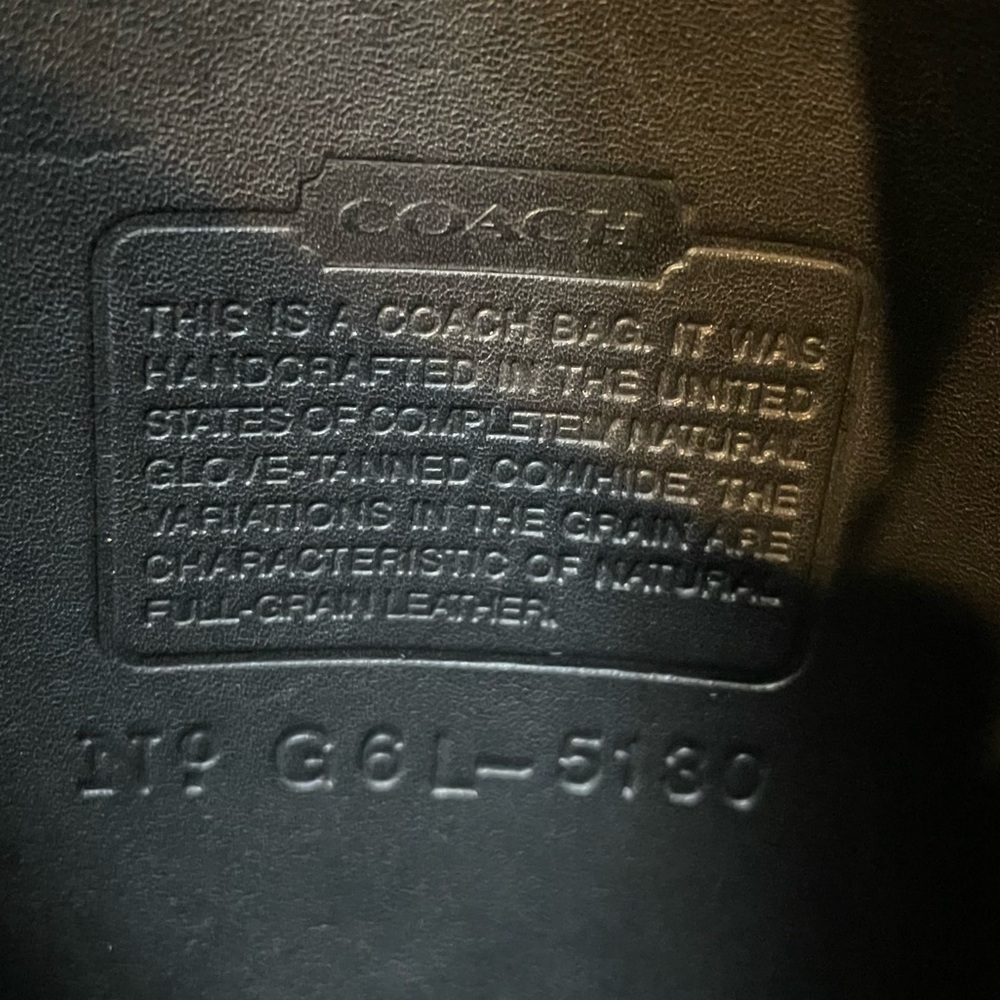 Vintage Coach 5130 Station Bag - Picture 10 of 16